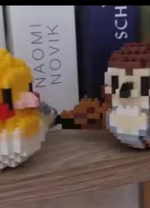 Конструктор лего lego папуга попугай птица