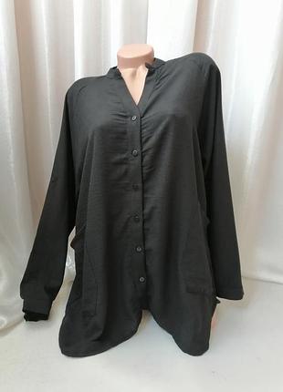 Сорочка блуза натуральний льон