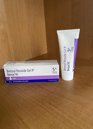 Гель з бензоїл пероксидом 5% benzoyl peroxide gel 5%