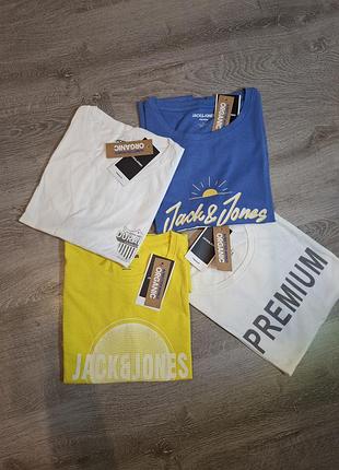 Футболка мужская датского бренда jack&amp;jones