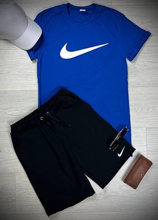 5 цветов костюм nike летний комплект мужской футболка и шорты акций, цена цвет хлопка
