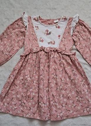 Нежное платье в цветы next