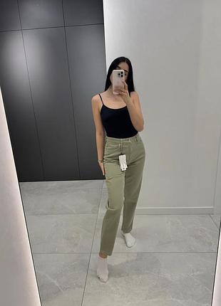 Джинси zara mom fit