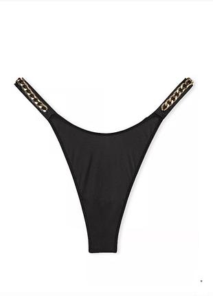 Трусики стринги victoria's secret very sexy chain strap smooth thong panty