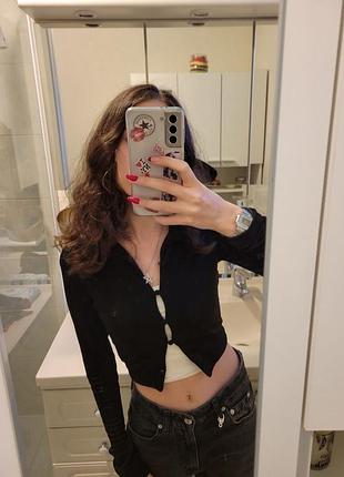 Лонг на пуговицах