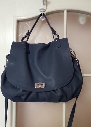 Сумка цвета денима