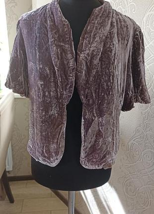 Бархатный пиджак.