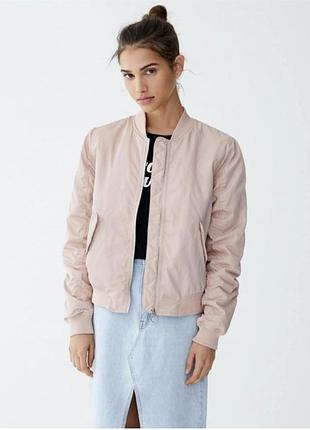 Бомбер pull & bear размер xs