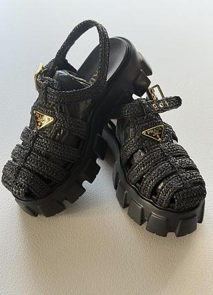 Prada сандалии босоножки