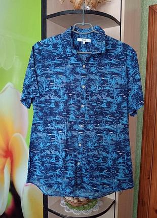 Гавайская рубашка тенниска