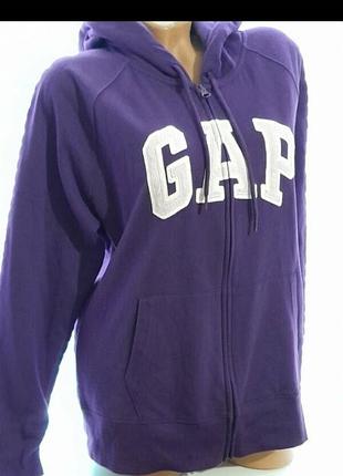 Женская кофта толстовка на змейке gap p.48-50