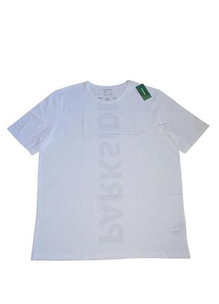 Футболка мужская размер м-l parkside белая ( 2845 )