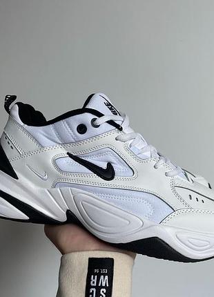 Nike m2k tekno "white black"