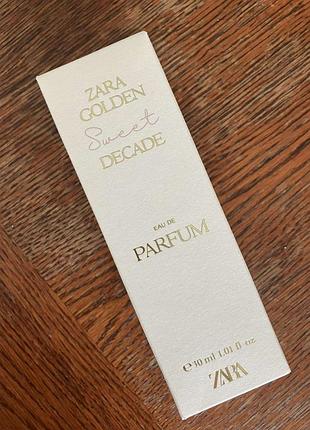 Парфюм zara golden sweet decade
