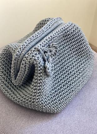 Косметичка сумка гачком хендмейд 2