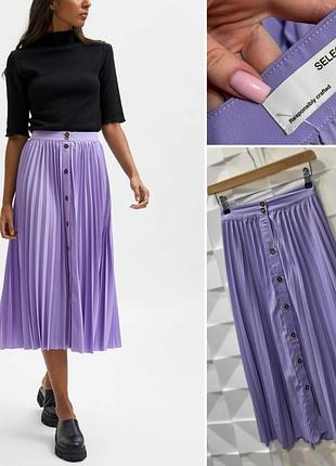 Роскошная юбка плиссе selected femme