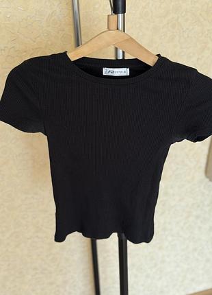 Футболка в рубчик