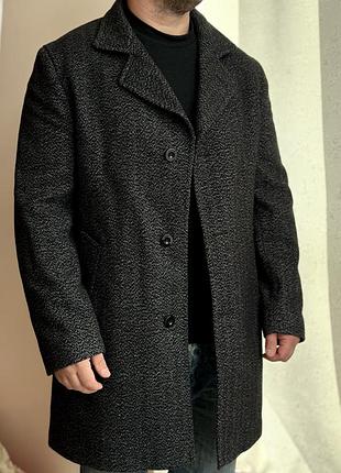 Чоловіче пальто bugatti колір графіт, розмір xl