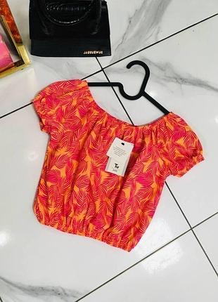 Новый топ с принтом на девочку tu kids