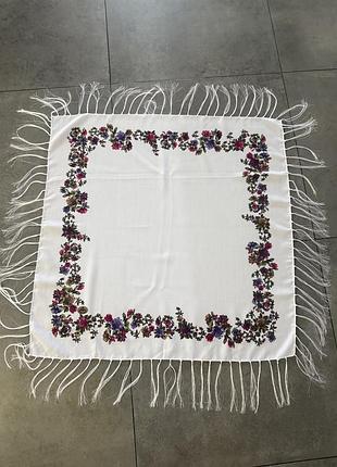 Хустка хустина жіноча в квіти