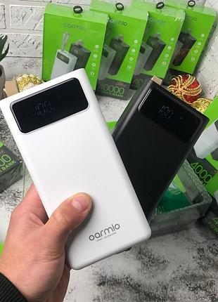 Зарядний пристрій power bank oarmio mxq-m112a 40000 mah повербанк