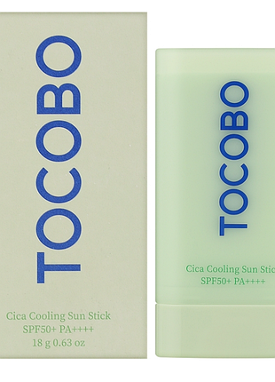 Сонцезахисний стік із охолоджуючим ефектом tocobo cica cooling sun stick spf50+ /pa + + + +, 18 гр.