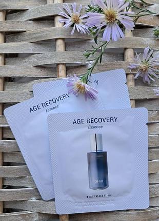 Корейская косметика age recovery essence пробник 1мл
