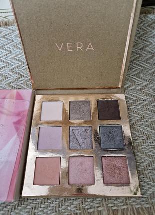Палетка теней для век vera beauty eyeshadow palette