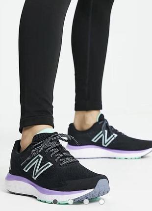 New balance - running 680 - черно-зеленые кроссовки(38размер,но идут на 37-маломерка)