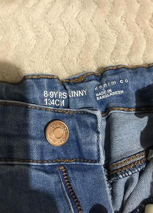 Джинсы детские skinny 4