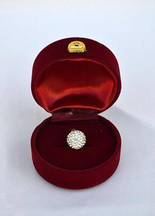 Серебряный кулон подвеска "куля" с камушками 925*.