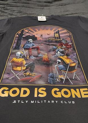 Футболка “god is gone” | stlv military club