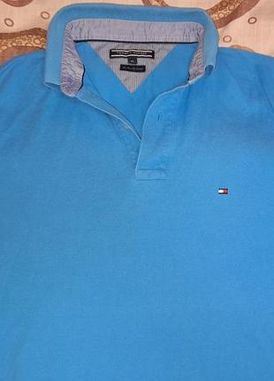 Поло футболка tommy hilfiger