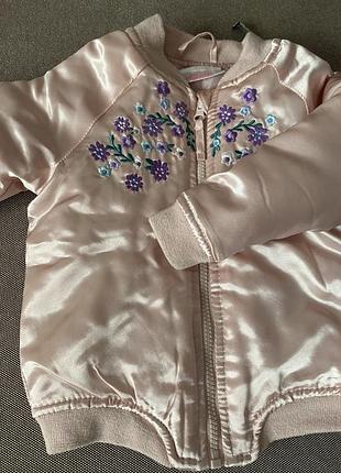Бомпер, куртка на девочку 86