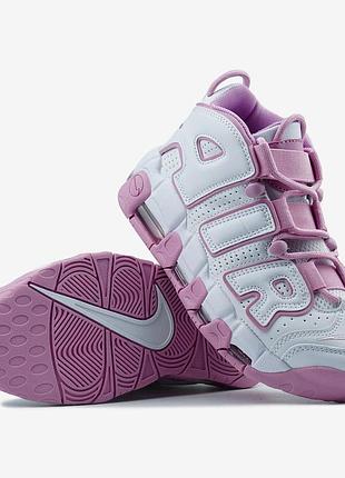 Nike air more uptempo white rush fuchsia