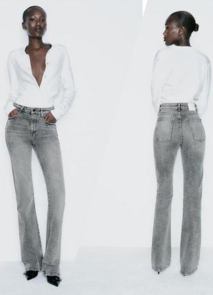 Джинси zara flare
