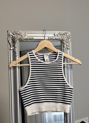 Топ у смужку zara