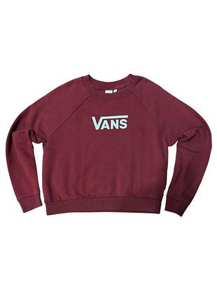 Свитшот vans бордовый