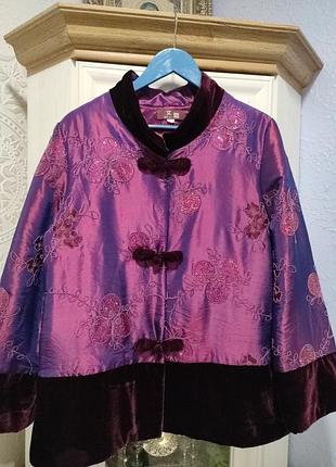 Эксклюзив, китайский утепленный жакет