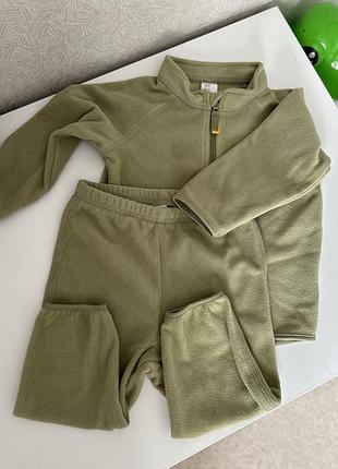Флисовый костюм h&amp;m