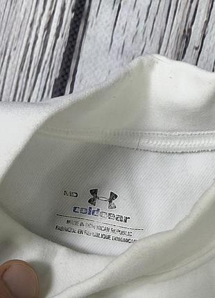 Under armour термо оригинал m белая компрессионная кофта 3