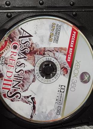 Xbox 360 game assassin's creed 3