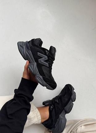 Кросівки new balance 9060 total black