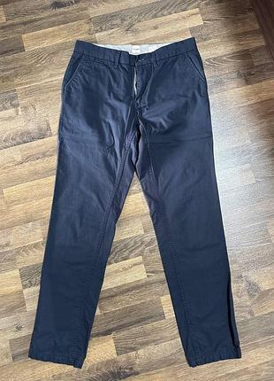 Брюки мужские синего цвета pull&bear