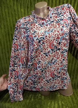 Блузочка з широкими рукавами,вискоза,10\12р