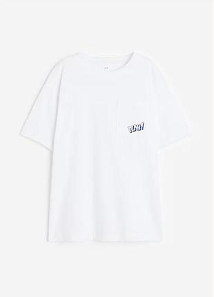 Футболка белая для подростков h&m