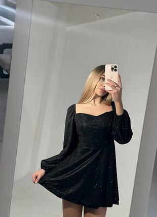 Корсетное платье из люрекса 🥰