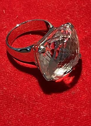 Swarovski коктейльное кольцо 17 размер