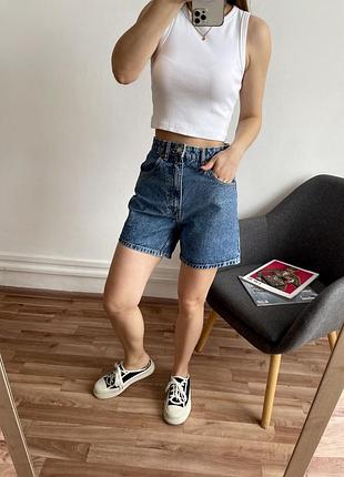 Zara джинсовые шорты