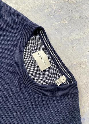 Gant свитер котоновый мужской оригинал 7